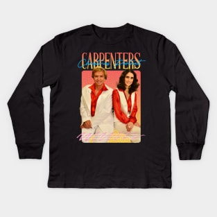 The Carpenters 1978 Christmas Portrait Aesthetics Kids Long Sleeve T-Shirt